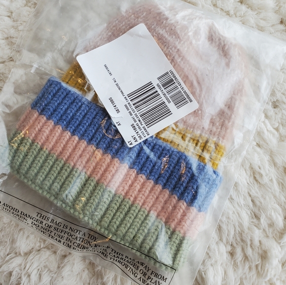 Anthropologie Mattie Striped Beanie main image 4